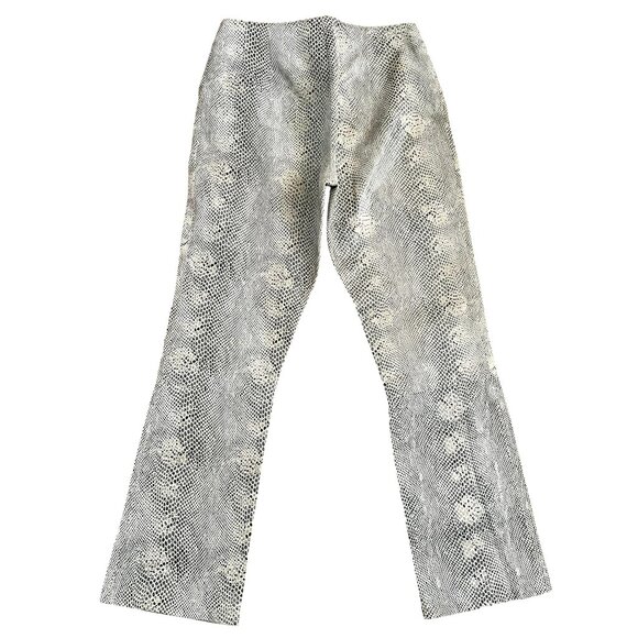 Lucid Leather Snake Print Pants Size 7 - Picture 2 of 9